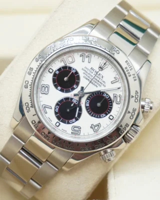 Superclone Rolex Daytona Panda Dial 116509 Arabic Numberals Angle Detail
