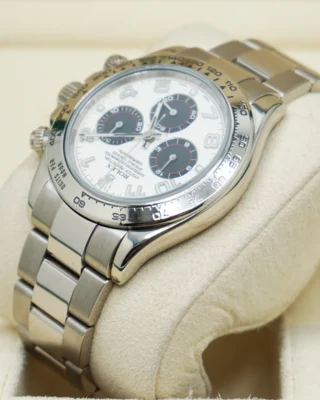 Superclone Rolex Daytona Panda Dial 116509 Arabic Numberals Profile Shot