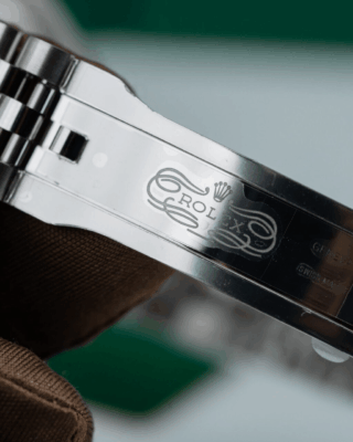 Replica Rolex Datejust Mint Green Dial fluted Bezel Jubilee Bracelet