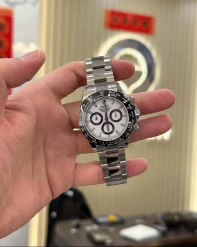 Click to view full screen Superclone Rolex Daytona "Panda" White Dial 116500LN photo review
