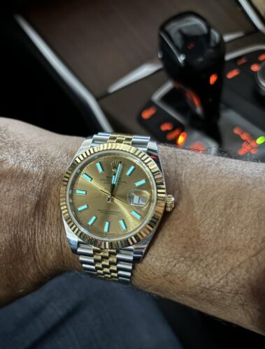 Rolex Datejust II Champagne Dial 126333 41 mm photo review
