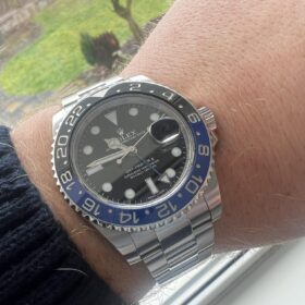 Rolex GMT-Master II 40mm Black Dial 116710BLNR "Batman"