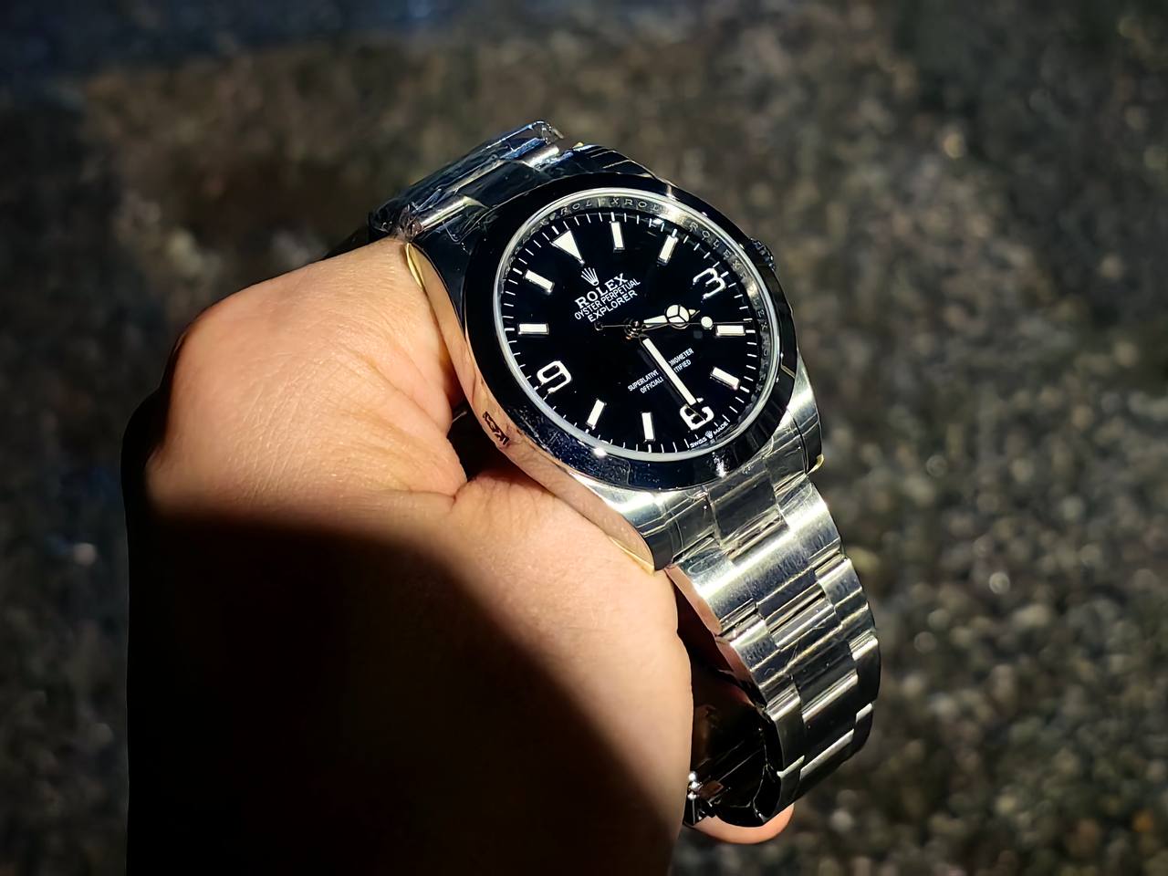 Superclone Rolex Explorer 40 mm Black Dial 224270 photo review