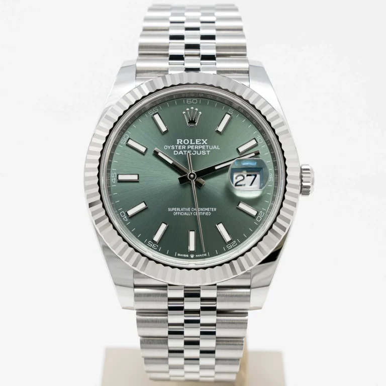 Replica Rolex Datejust Green Dial 126334 Jubilee