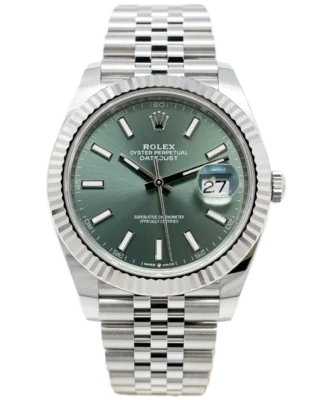 Replica Rolex Datejust Green Dial 126334 Jubilee 41 mm