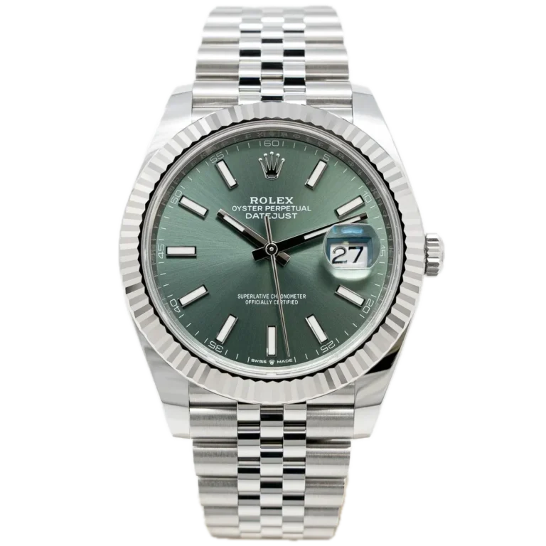 Rolex Datejust Green Dial 126334 Jubilee 41 mm photo review