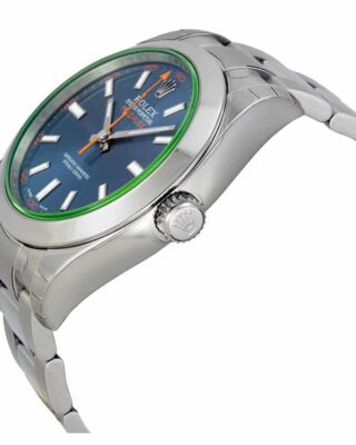 Replica Rolex Milgauss Blue Dial 116400GV Design Element