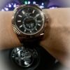 Superclone Rolex Sky-Dweller Intense white Dial 336938 Angle Detail