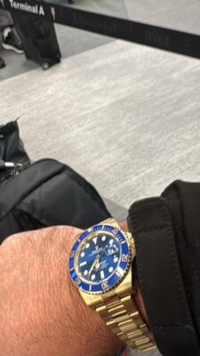 Click to view full screen Rolex Submariner Blue Dial 126618LB photo review
