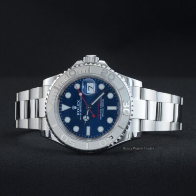 Superclone Rolex Yacht-Master Blue Dial 126622 Perspective View