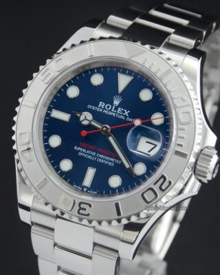 Superclone Rolex Yacht-Master Blue Dial 126622 Angle Detail