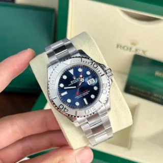 Replica Rolex Yacht Master Blue Dial Oyster Bracelet