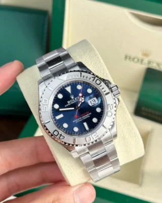 Replica Rolex Yacht Master Blue Dial Oyster Bracelet