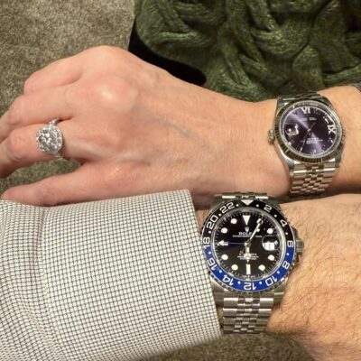 Click to view full screen Superclone Rolex GMT-Master II Black Dial 126710BLNR "Batgirl" photo review