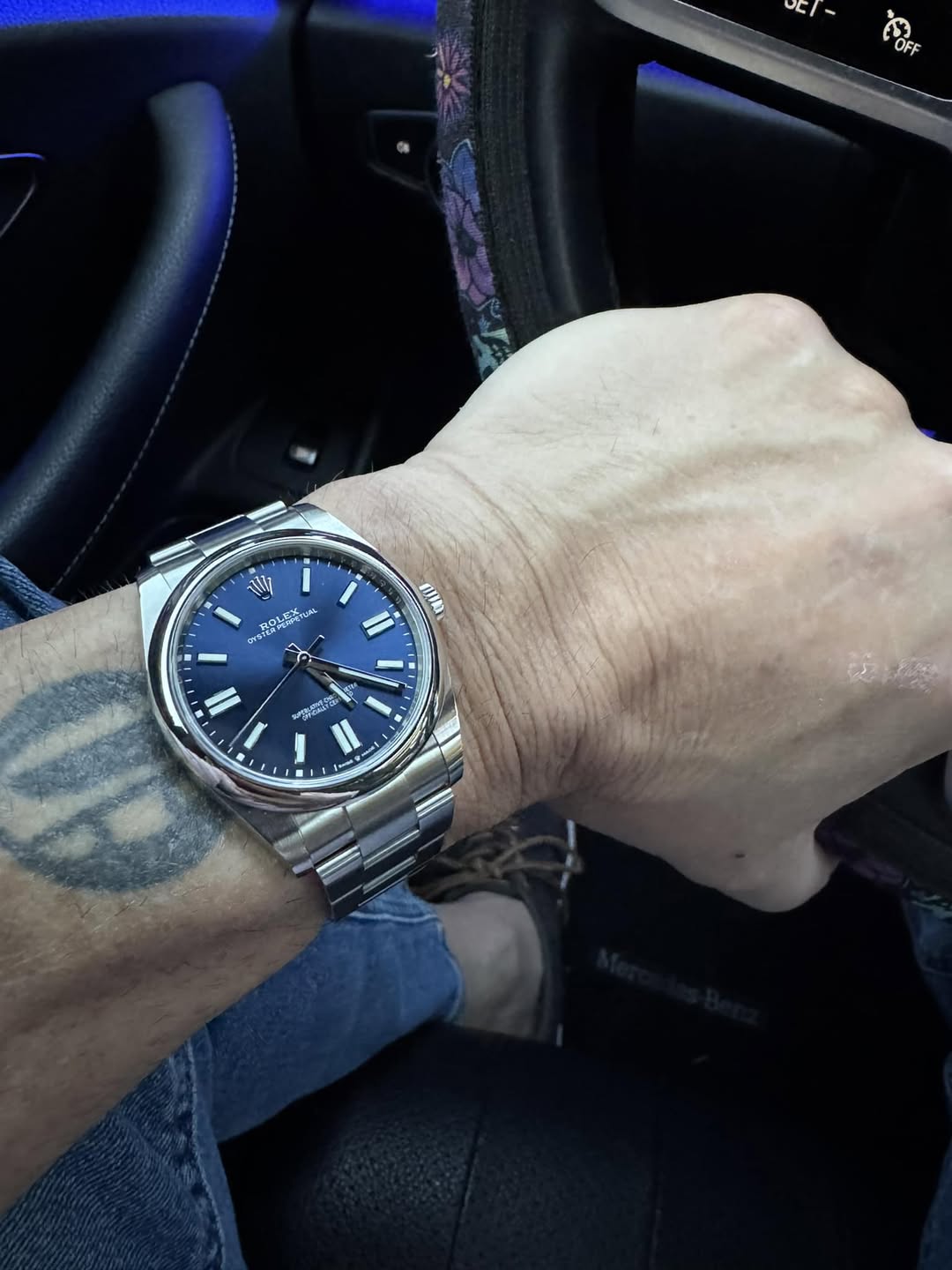 Rolex Oyster Perpetual 41mm Blue Dial 124300 photo review