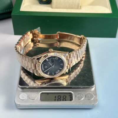 Superclone Rolex Day-Date Slate Ombre Dial 228235 Style Perspective
