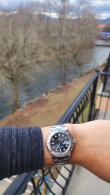 Superclone Rolex Yacht-Master Rhodium Dial 126622 photo review