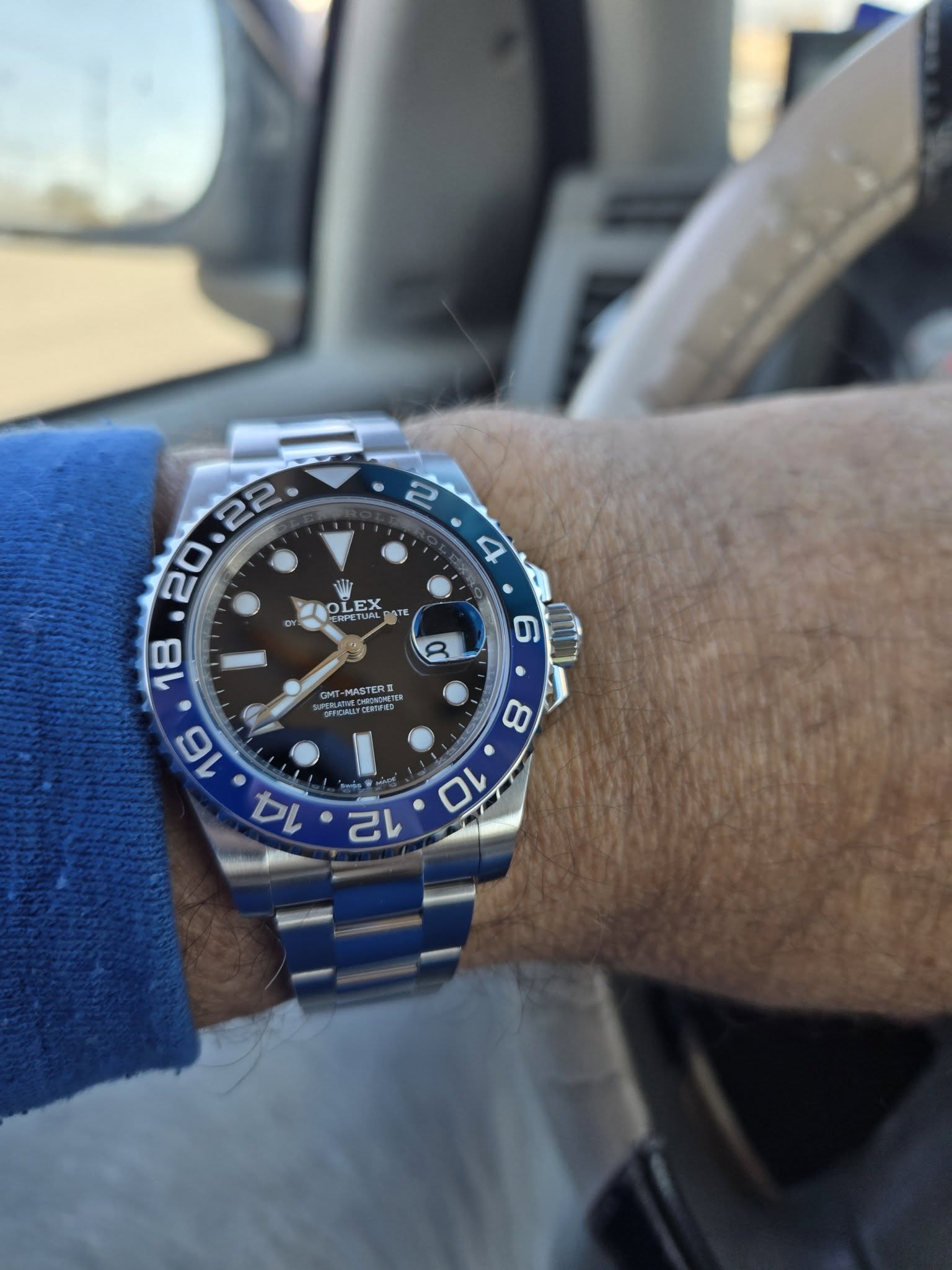 Superclone Rolex GMT-Master II 126710BLNR "Batman" 41mm photo review