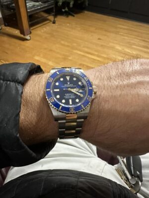 Click to view full screen Rolex Submariner Blue Dial 126613LB Bluesy photo review