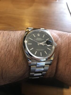 Click to view full screen Rolex Lady-Datejust Black Dial 178240-2 31 mm photo review