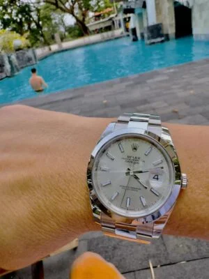 Click to view full screen Superclone Rolex Datejust Silver Dial 278240 31 mm photo review