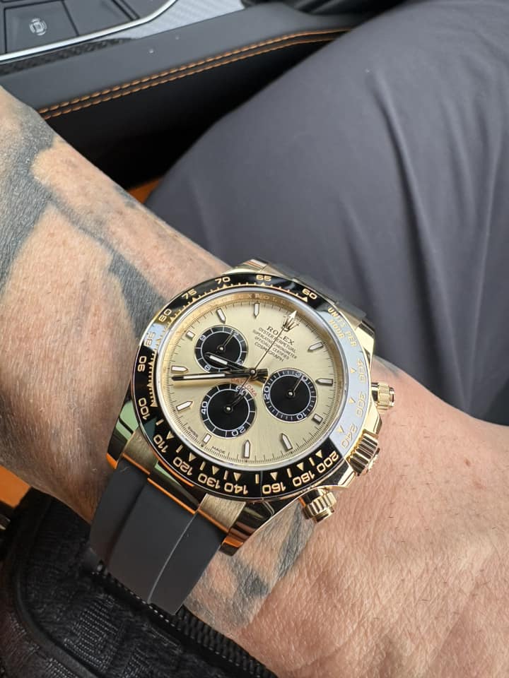 Superclone Rolex Daytona 40 mm Golden Dial 126518LN "Pikachu" photo review