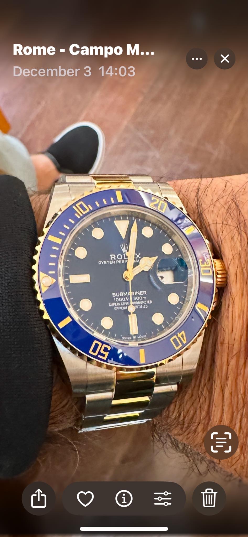 Superclone Rolex Submariner 41mm Blue Dial 126613LB Bluesy photo review