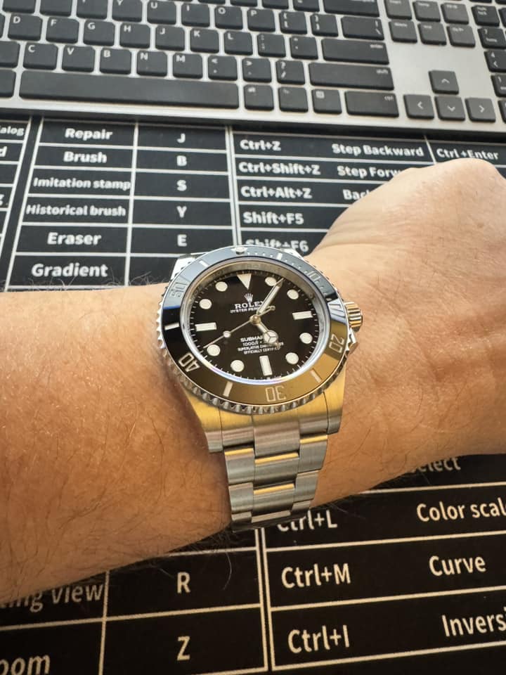 Rolex Submariner 41mm Black Dial 124060 No-Date photo review