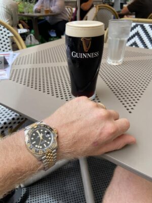 Click to view full screen Superclone Rolex GMT-Master II Black Dial "Zombie" 126713GRNR photo review