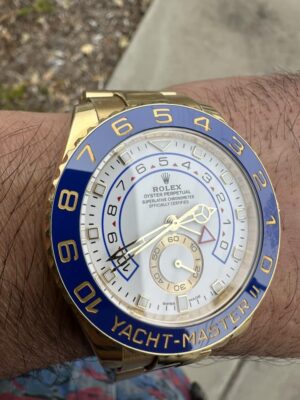 Rolex Yacht-Master White Dial 622271 photo review