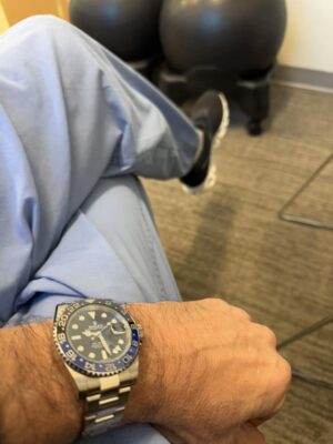 Click to view full screen Superclone Rolex GMT-Master II 126710BLNR "Batman" photo review