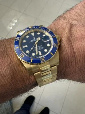 Rolex Submariner Blue Dial 126618LB photo review