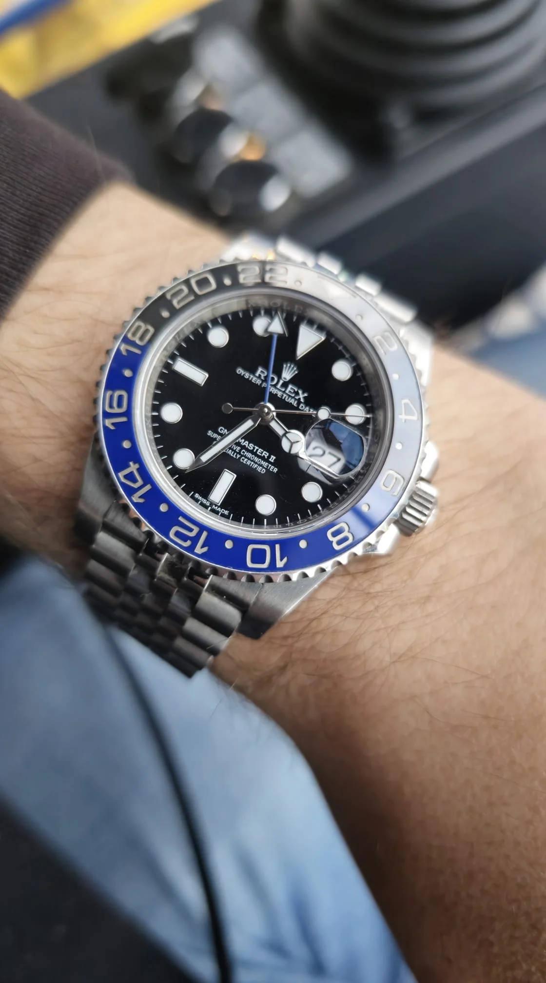 Rolex GMT-Master II Black Dial 126710BLNR "Batgirl" photo review