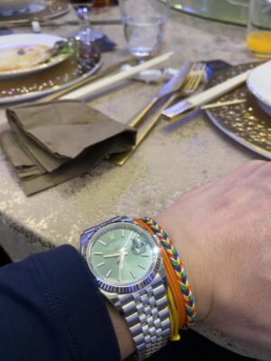 Rolex Datejust Green Dial 126334 Jubilee 41 mm photo review