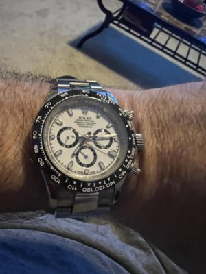 Superclone Rolex Daytona "Panda" White Dial 126500LN photo review