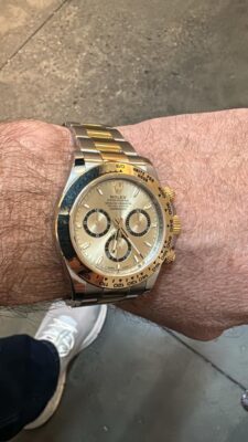 Superclone Rolex Daytona Champagne Dial 126503 photo review