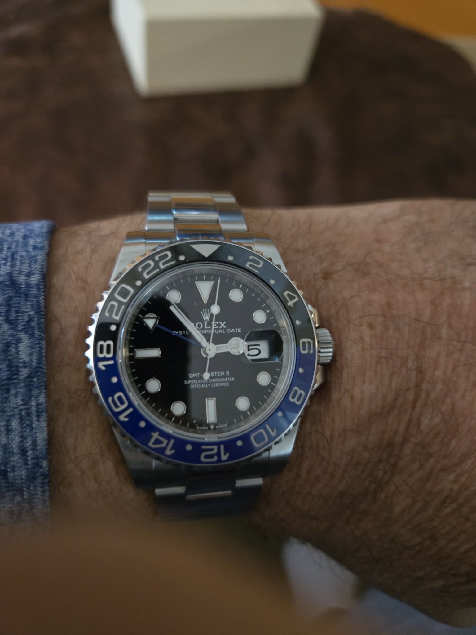 Superclone Rolex GMT-Master II 126710BLNR "Batman" 41mm photo review