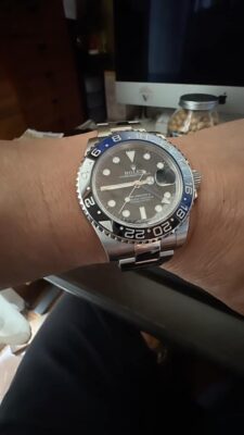 Rolex GMT-Master II Black Dial 116710BLNR "Batman" photo review