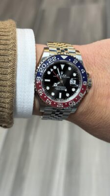 Click to view full screen Superclone Rolex GMT-Master II 126710BLRO "Pepsi" Jubilee photo review