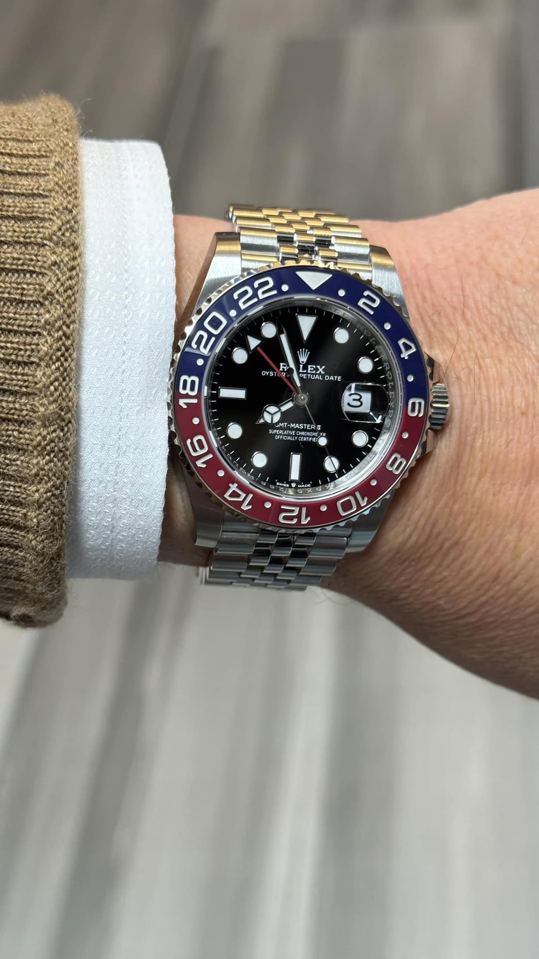 Superclone Rolex GMT-Master II 40mm 126710BLRO "Pepsi" Jubilee photo review