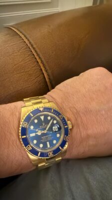 Superclone Rolex Submariner Blue Dial 126618LB photo review