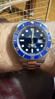 Rolex Submariner Blue Dial 126613LB Bluesy photo review