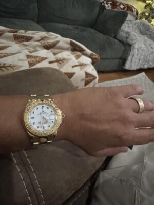 Rolex Yacht-Master White Dial 16628 photo review