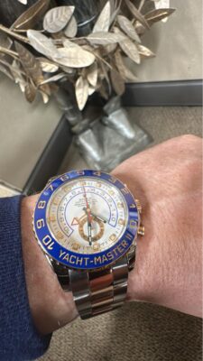 Rolex Yacht-Master White Dial 116681 photo review
