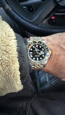 Superclone Rolex GMT-Master II Black Dial "Zombie" 126713GRNR photo review