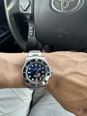 Rolex Deepsea D-Blue Dial 116660 photo review