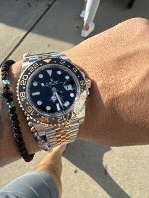 Superclone Rolex GMT-Master II Black Dial "Zombie" 126713GRNR photo review