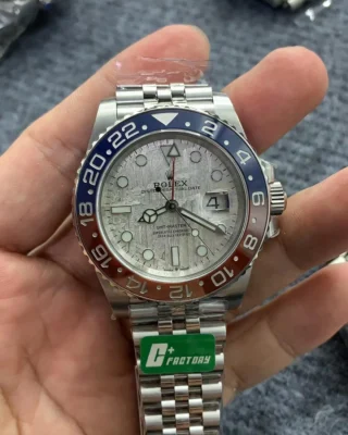 Superclone Rolex GMT-Master II Meteorite Dial 126719BLRO "Superman" Oyster - Jubilee