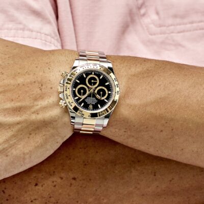 Superclone Rolex Daytona Black Dial 126503 Profile Shot