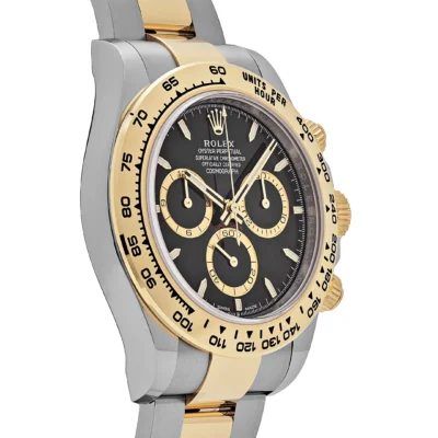 Superclone Rolex Daytona Black Dial 126503 Close-Up Focus